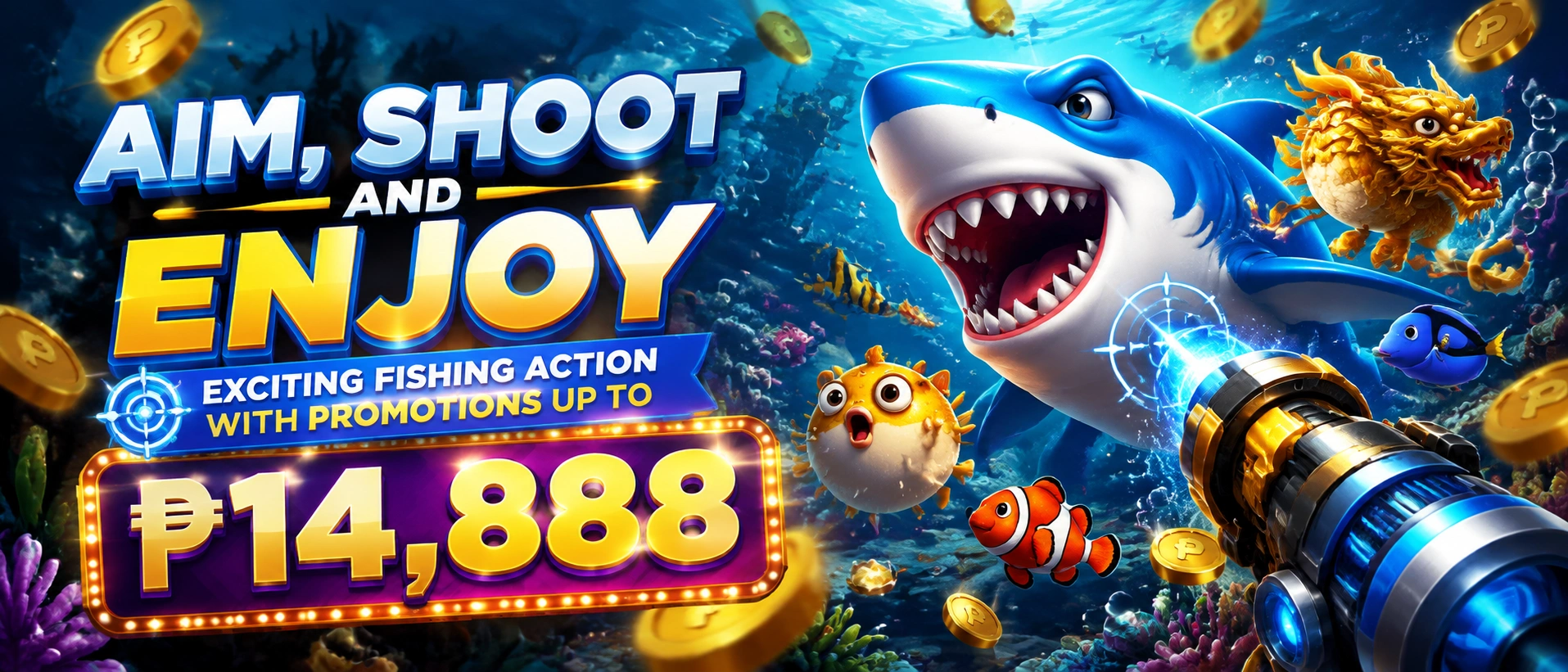 7JL fishing game room preview